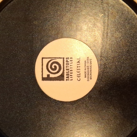 Tabletops Lifestyles Celestial Dinner Plate - Picture 2 of 2